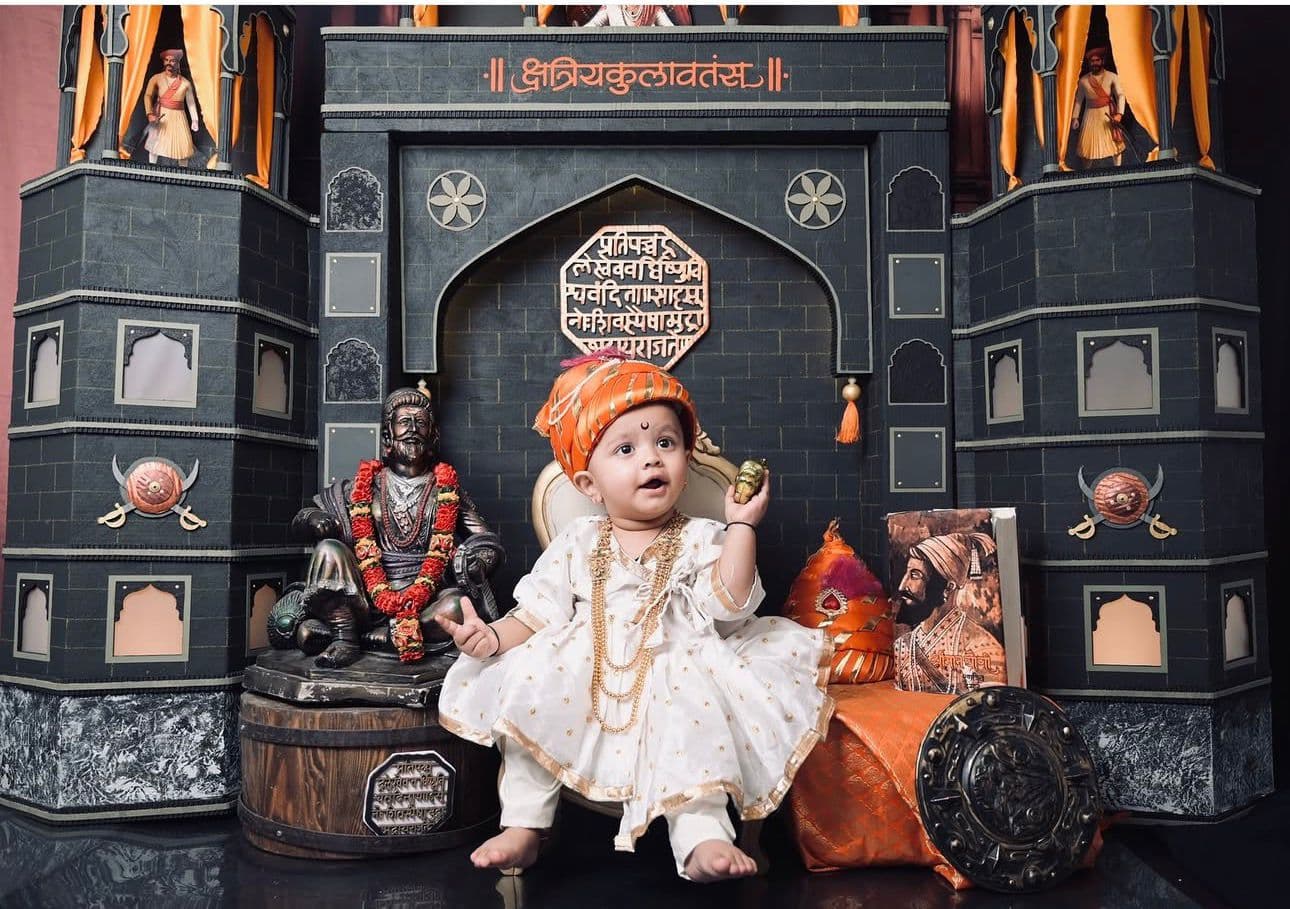 Professional baby photoshoot gallery image in Pune at IBS Baby Photoshoot studio in Karvenagar, Pune